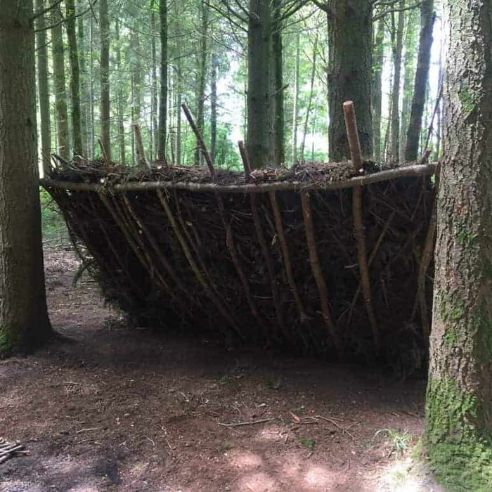 Lean-To Shelter Building: 9 UPDATED Practical Techniques For Your Next Survival Shelter | THE SHED KNIVES BLOG #89