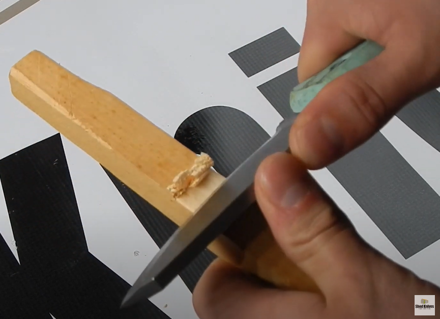 How To Carve A Notch/Make A Tent Stake | THE SHED KNIVES BLOG #29