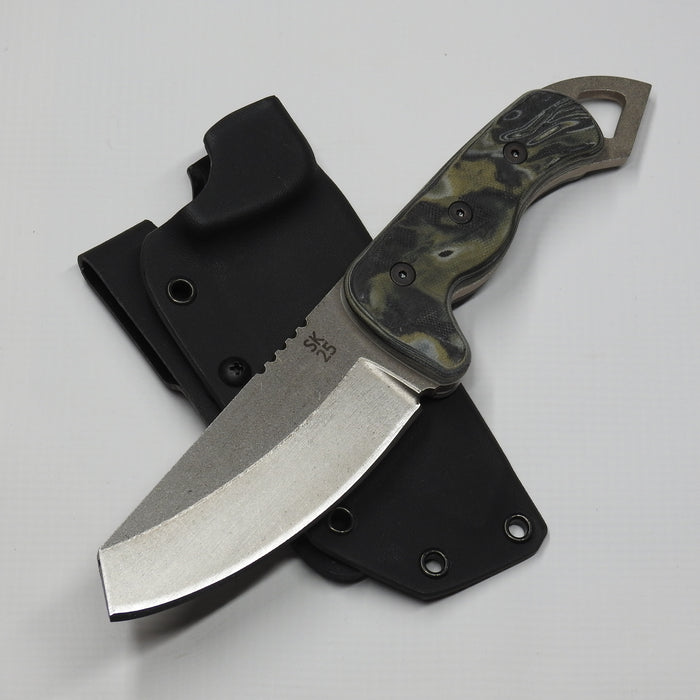 Shedknives.com: 2025 Shed Knives Sheepsfoot hunting fixed blade bushcraft field knife g-10 154-CM steel outdoors camping full tang