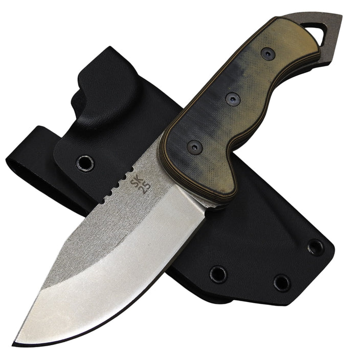 Shedknives.com: 2025 Shed Knives Tuatara hunting fixed blade bushcraft field knife g-10 154-CM steel outdoors camping full tang