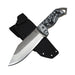 Shedknives.com: 2025 Shed Knives Momentum Buschraft Knife with Sheath, Full Tang Knife Fixed Blade Camping Knife, Large Blade Outdoors Knife Survival Knife with G-10 Handle, hunting, fishing, camping, hiking, 154-CM steel blade 100% USA Made