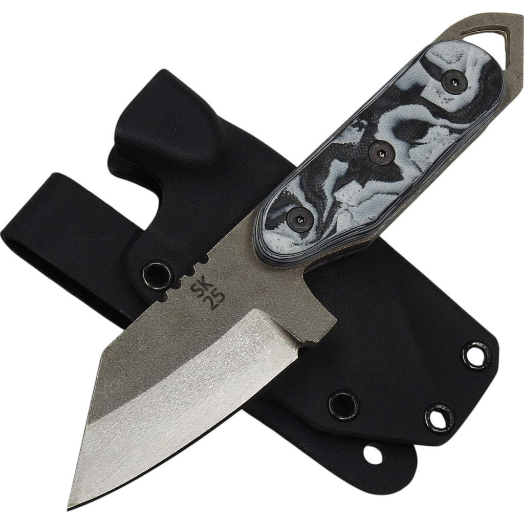 Shedknives.com: 2025 Shed Knives US Tanto hunting fixed blade bushcraft field knife g-10 154-CM steel outdoors camping full tang 
