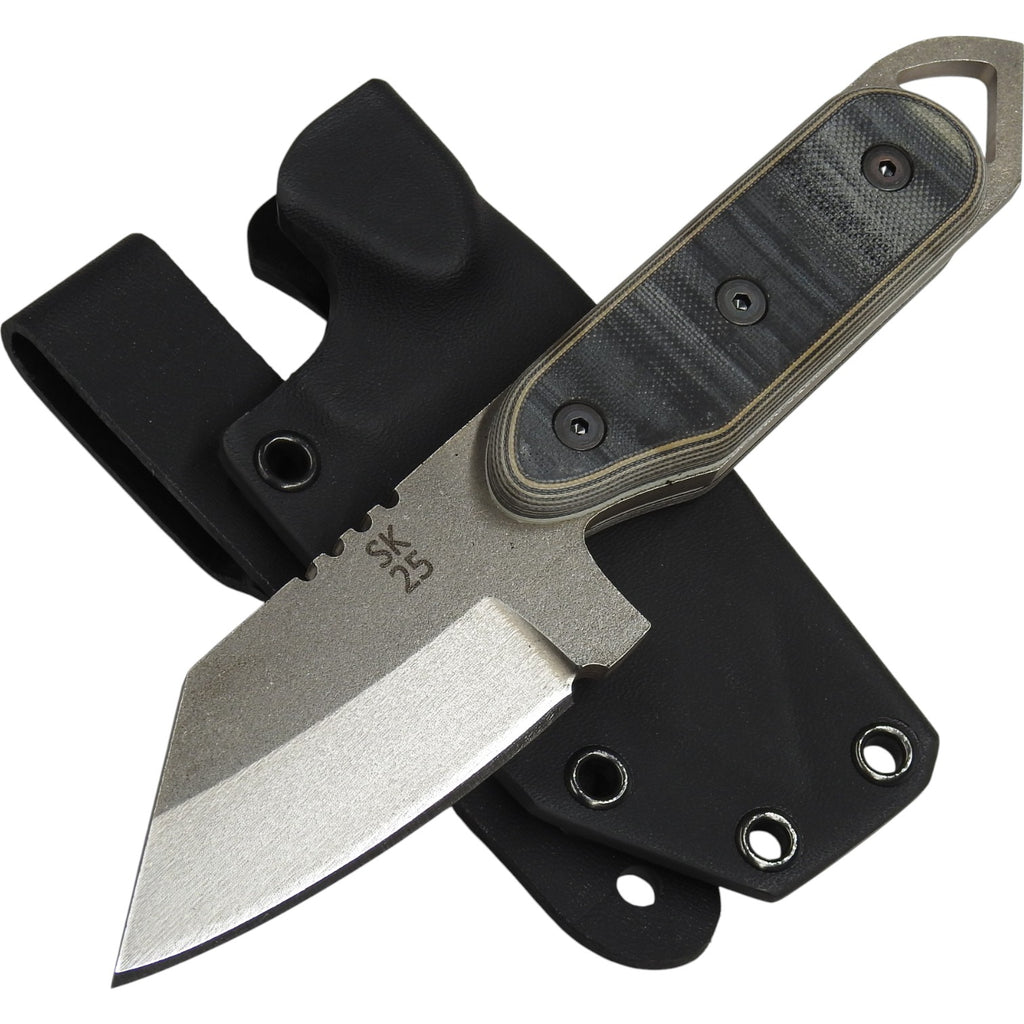 Shedknives.com: 2025 Shed Knives US Tanto hunting fixed blade bushcraft field knife g-10 154-CM steel outdoors camping full tang 