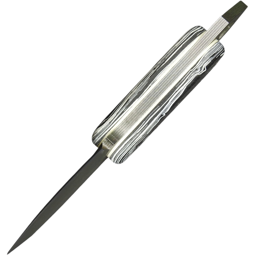 Shedknives.com: 2025 Shed Knives Skur Buschraft Knife with Sheath, Full Tang Knife Fixed Blade Camping Knife, Large Blade Outdoors Knife Survival Knife with G-10 Handle, hunting, fishing, camping, hiking, 154-CM steel blade 100% USA Made