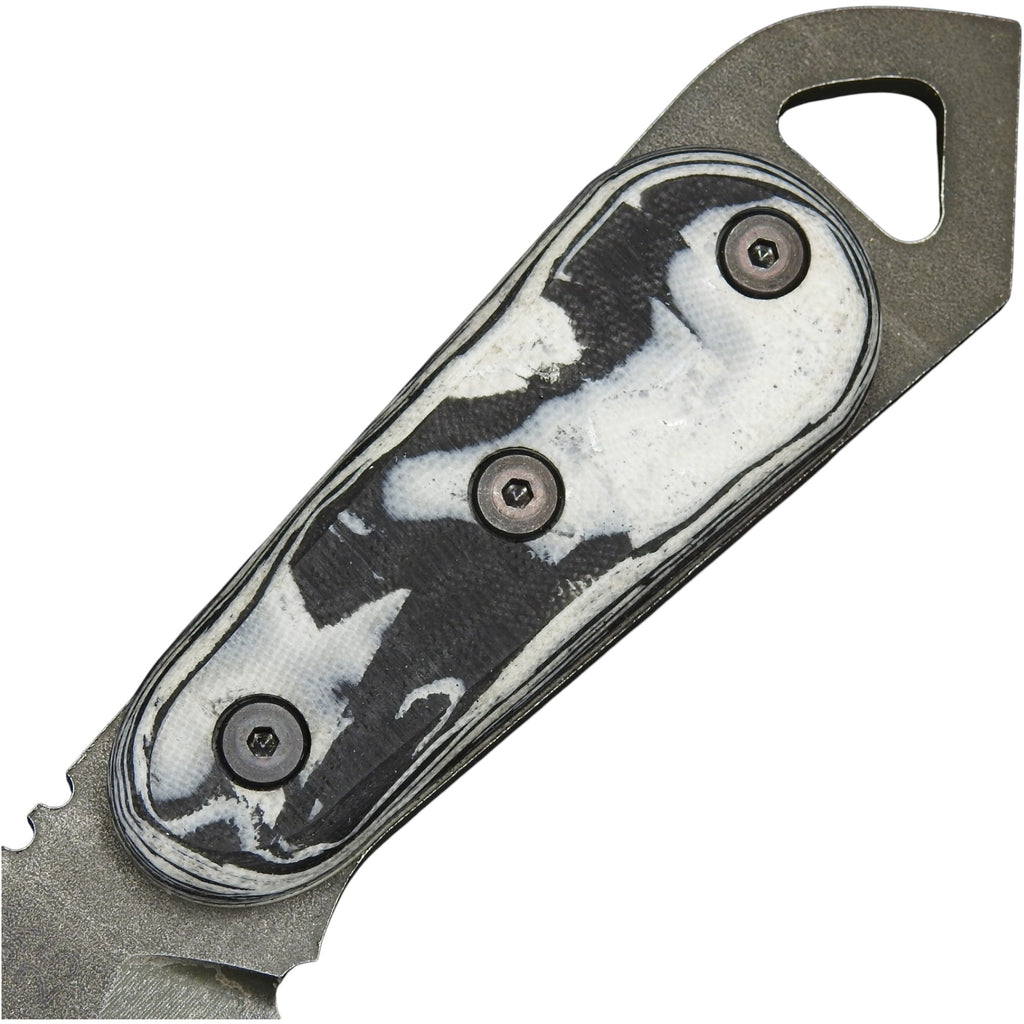 Shedknives.com: 2025 Shed Knives Skur Buschraft Knife with Sheath, Full Tang Knife Fixed Blade Camping Knife, Large Blade Outdoors Knife Survival Knife with G-10 Handle, hunting, fishing, camping, hiking, 154-CM steel blade 100% USA Made