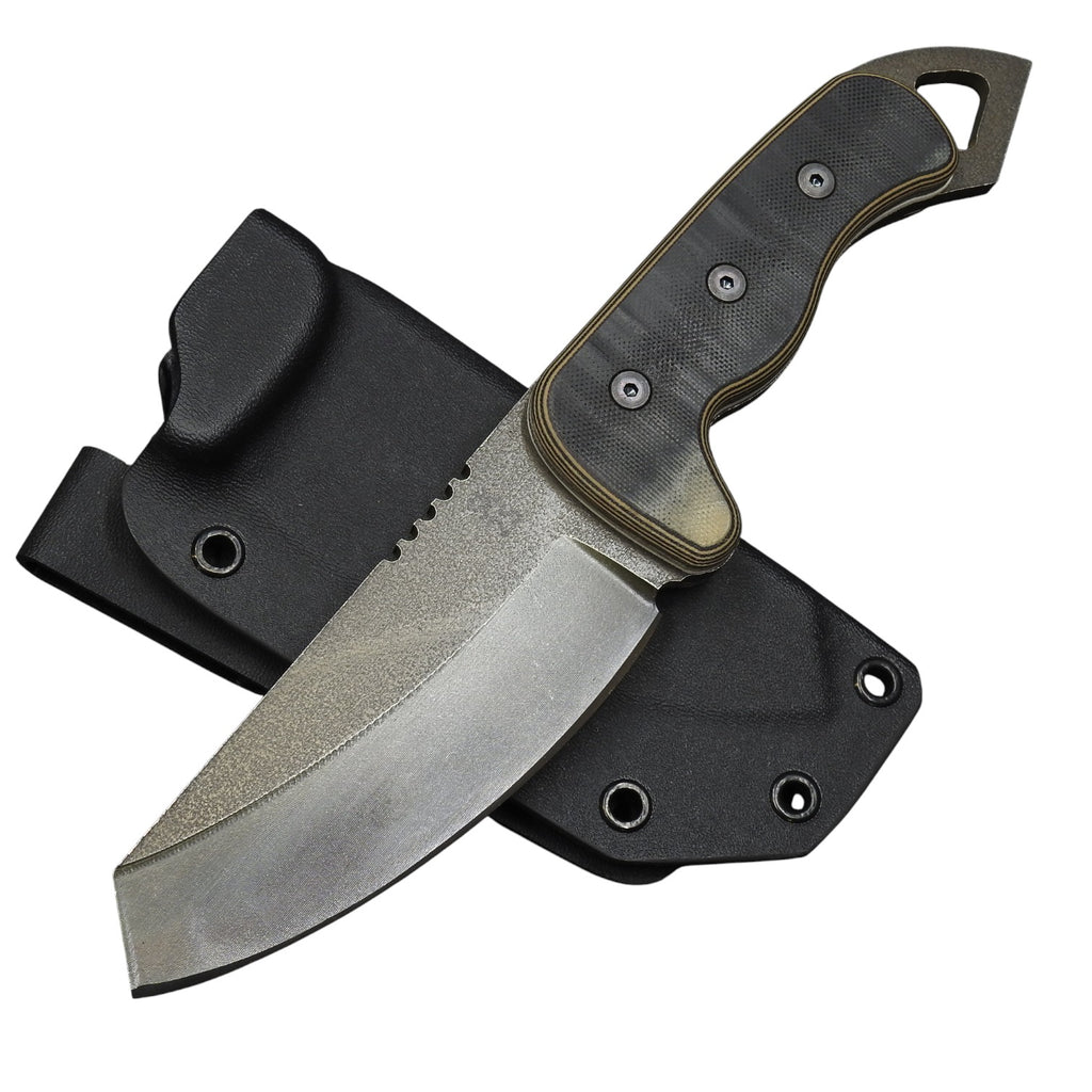 Shedknives.com: 2025 Shed Knives Sheepsfoot hunting fixed blade bushcraft field knife g-10 154-CM steel outdoors camping full tang 