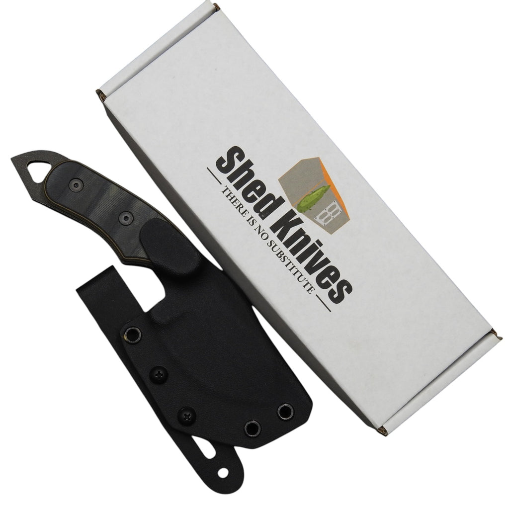 Shedknives.com: 2025 Shed Knives Resilience hunting fixed blade bushcraft field knife g-10 154-CM steel outdoors camping full tang 