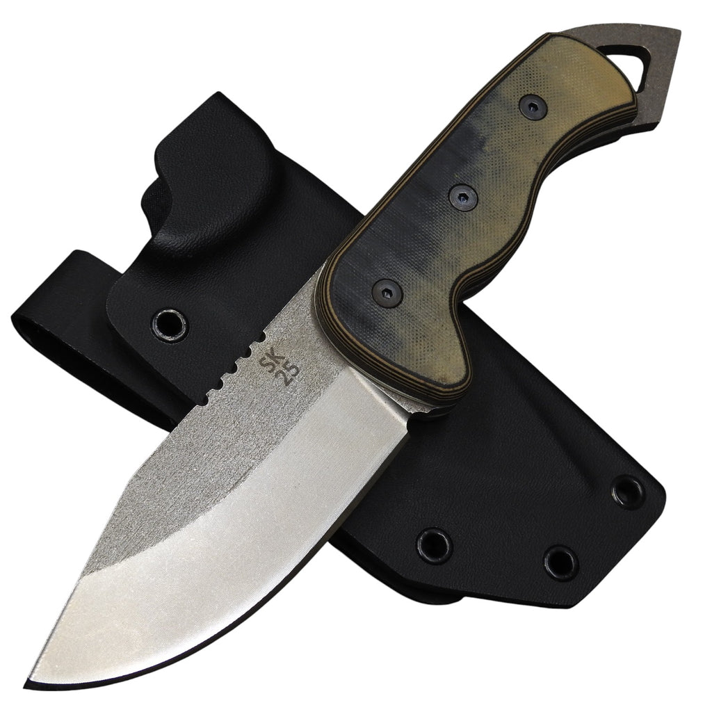 Shedknives.com: 2025 Shed Knives Tuatara hunting fixed blade bushcraft field knife g-10 154-CM steel outdoors camping full tang 