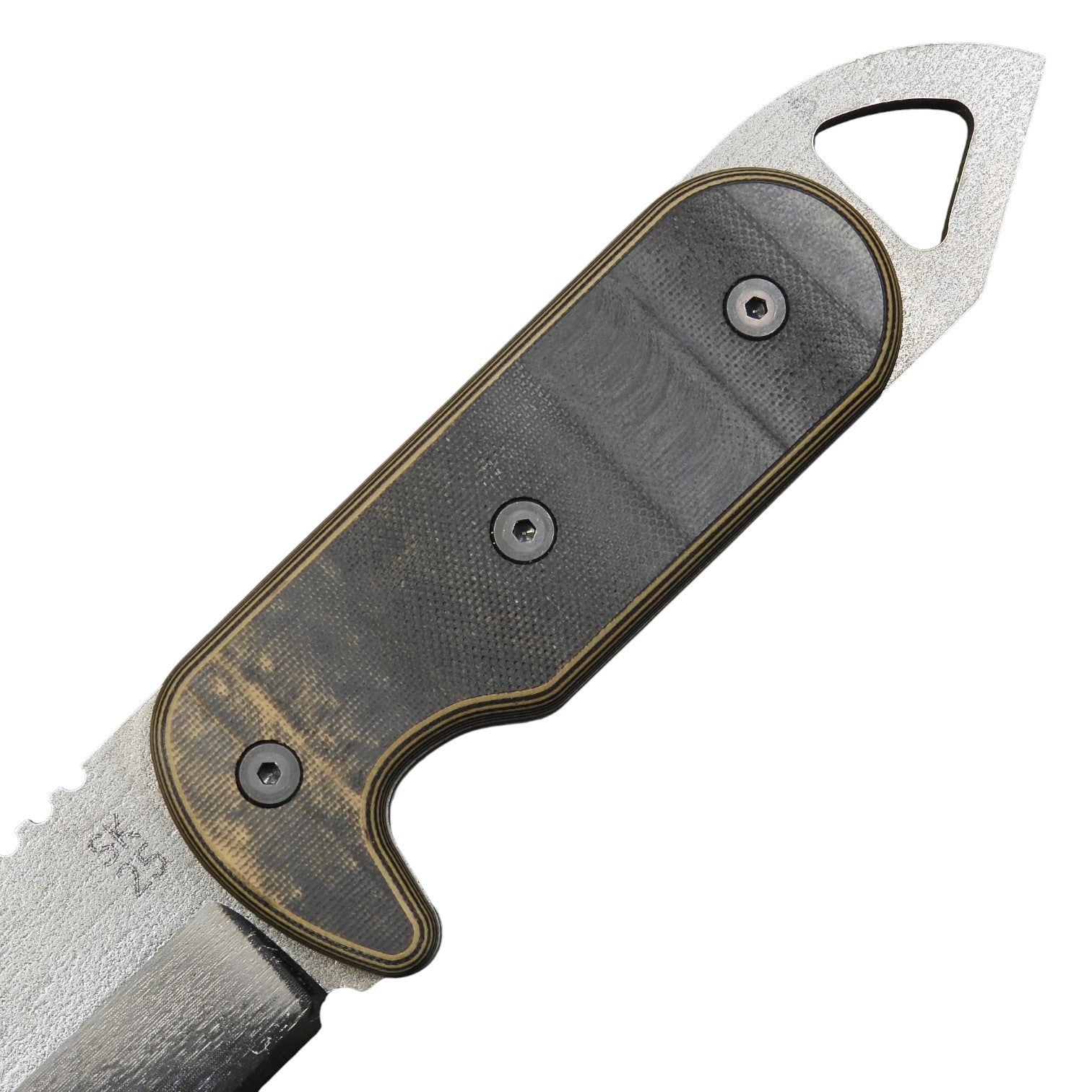 Shedknives.com: 2025 Shed Knives Visionary Buschraft Knife with Sheath, Full Tang Knife Fixed Blade Camping Knife, Large Blade Outdoors Knife Survival Knife with G-10 