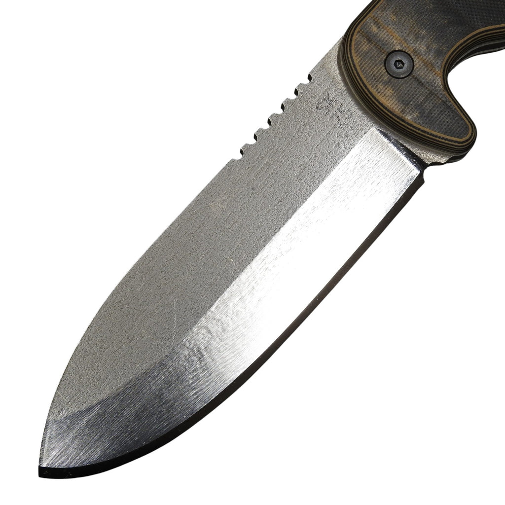 Shedknives.com: 2025 Shed Knives Visionary Buschraft Knife with Sheath, Full Tang Knife Fixed Blade Camping Knife, Large Blade Outdoors Knife Survival Knife with G-10 