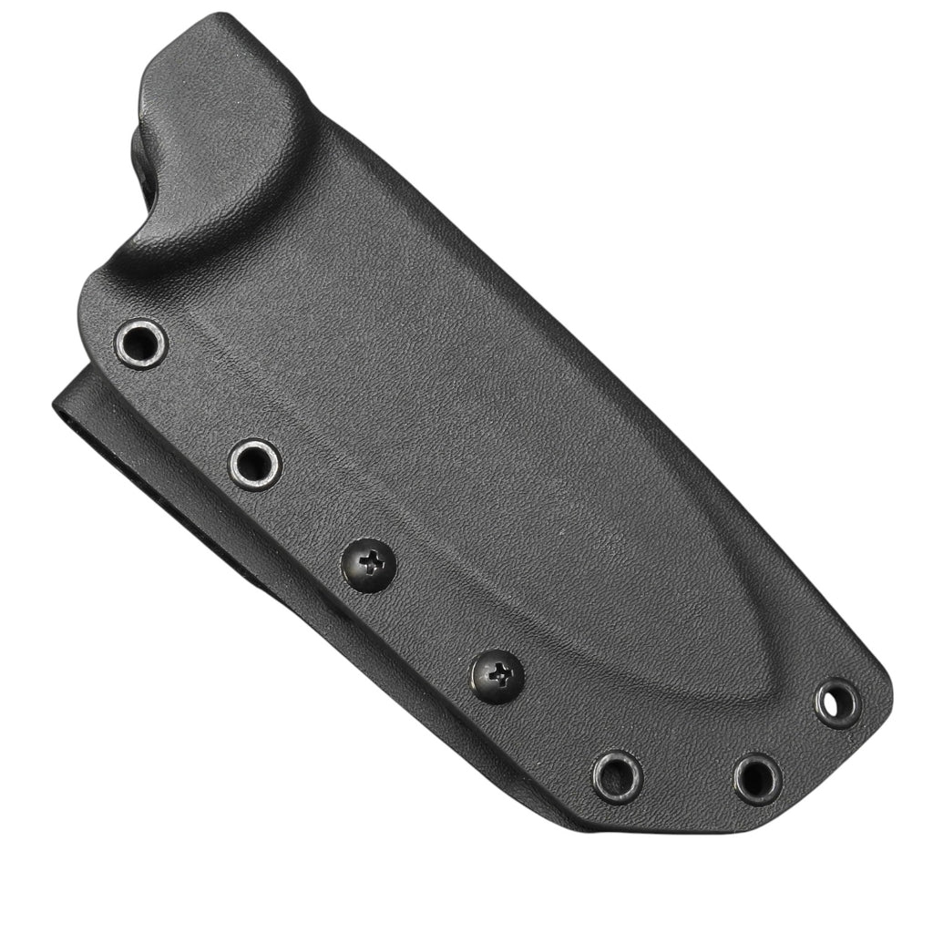 Shedknives.com: 2025 Shed Knives Visionary Buschraft Knife with Sheath, Full Tang Knife Fixed Blade Camping Knife, Large Blade Outdoors Knife Survival Knife with G-10 