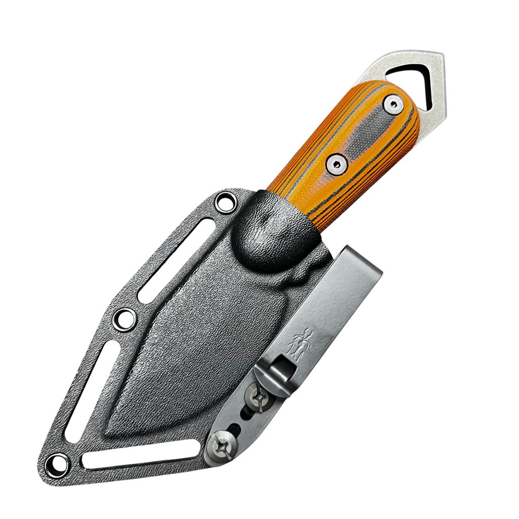 Shedknives.com: 2026 Shed Knives Skur Buschraft Knife with Sheath, Full Tang Knife Fixed Blade Camping Knife, Large Blade Outdoors Knife Survival Knife with G-10 Handle, hunting, fishing, camping, hiking, 154-CM steel blade 100% USA Made CNC milled