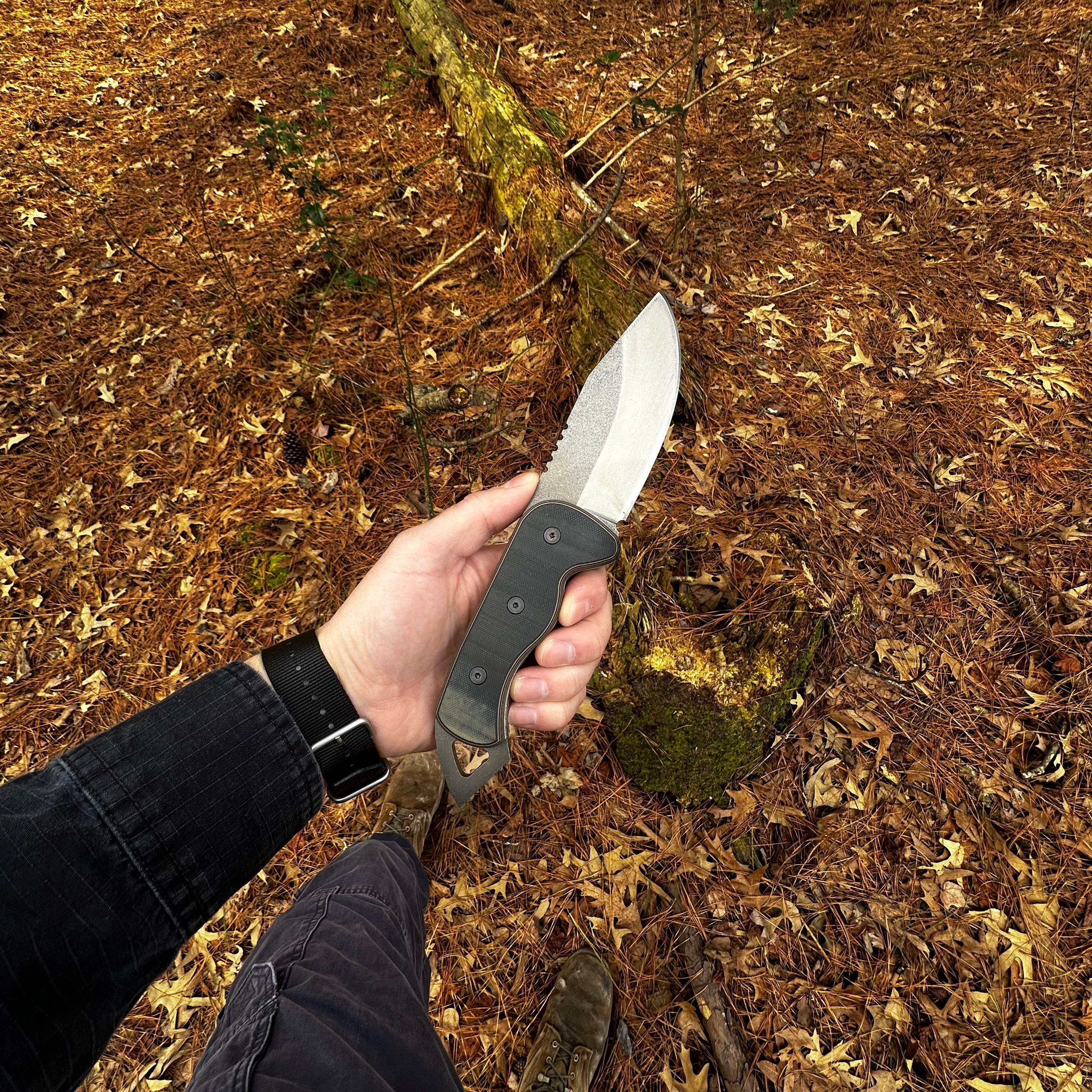 Shedknives.com: 2025 Shed Knives Tuatara hunting fixed blade bushcraft field knife g-10 154-CM steel outdoors camping full tang 