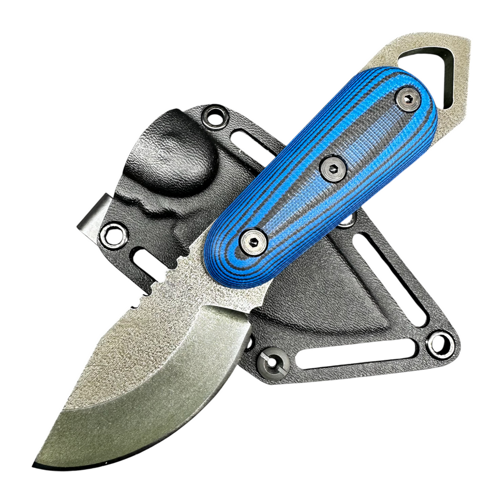 Shedknives.com: 2026 Shed Knives Skur Buschraft Knife with Sheath, Full Tang Knife Fixed Blade Camping Knife, Large Blade Outdoors Knife Survival Knife with G-10 Handle, hunting, fishing, camping, hiking, 154-CM steel blade 100% USA Made CNC milled