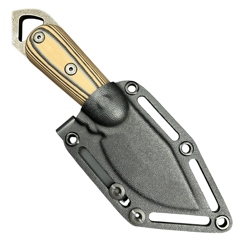 Shedknives.com: 2026 Shed Knives Skur Buschraft Knife with Sheath, Full Tang Knife Fixed Blade Camping Knife, Large Blade Outdoors Knife Survival Knife with G-10 Handle, hunting, fishing, camping, hiking, 154-CM steel blade 100% USA Made CNC milled