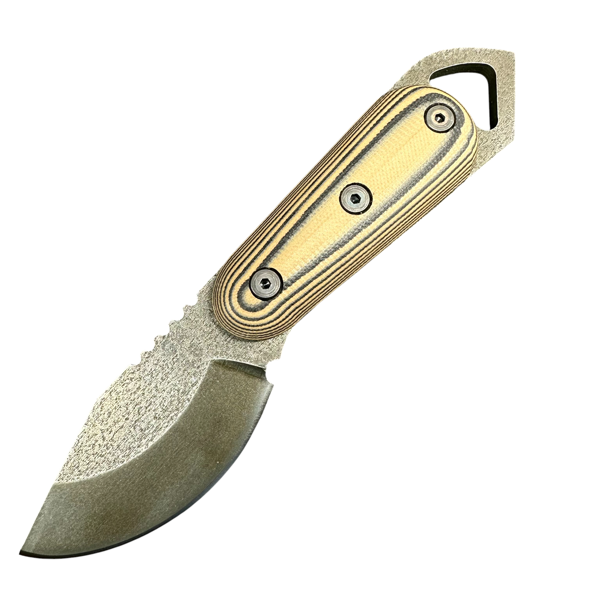 Shedknives.com: 2026 Shed Knives Skur Buschraft Knife with Sheath, Full Tang Knife Fixed Blade Camping Knife, Large Blade Outdoors Knife Survival Knife with G-10 Handle, hunting, fishing, camping, hiking, 154-CM steel blade 100% USA Made CNC milled