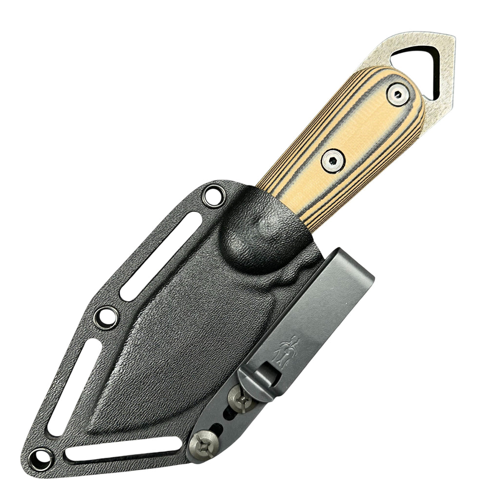 Shedknives.com: 2026 Shed Knives Skur Buschraft Knife with Sheath, Full Tang Knife Fixed Blade Camping Knife, Large Blade Outdoors Knife Survival Knife with G-10 Handle, hunting, fishing, camping, hiking, 154-CM steel blade 100% USA Made CNC milled