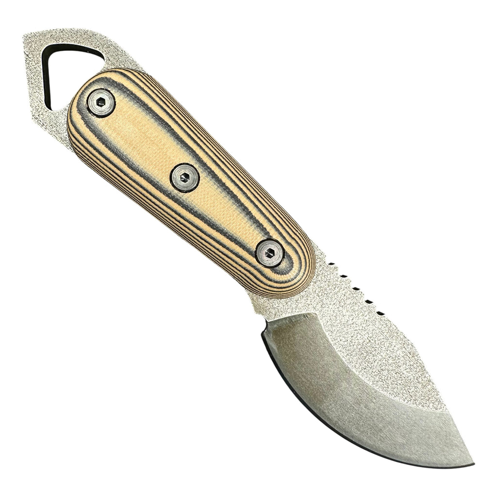 Shedknives.com: 2026 Shed Knives Skur Buschraft Knife with Sheath, Full Tang Knife Fixed Blade Camping Knife, Large Blade Outdoors Knife Survival Knife with G-10 Handle, hunting, fishing, camping, hiking, 154-CM steel blade 100% USA Made CNC milled