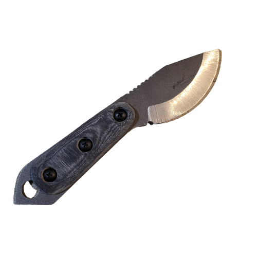 2023 Shed Knives Skur in Midnight Black G-10 Stock photo