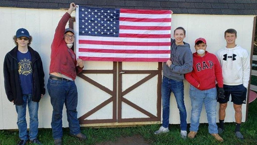 Shed Knives 3' x 5' American Flag